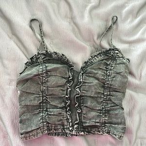 NWT‼️ Mustard Seed Crop Top 🤍